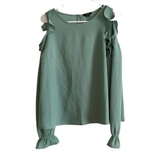 Rhapsody Long Sleeve Blouse Size Medium